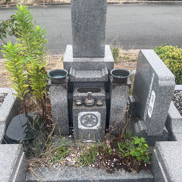 お墓参り清掃・清掃代行専門サービス「紫苑墓参清掃代行」